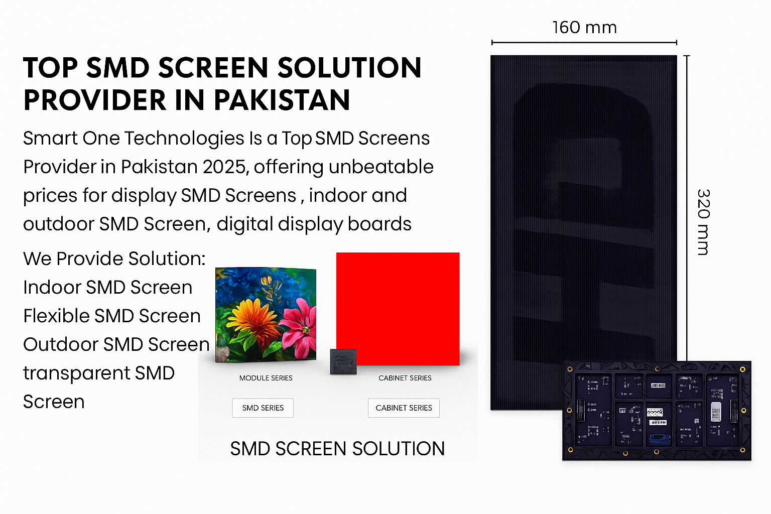 Responsive SMD Screen Solution Banner